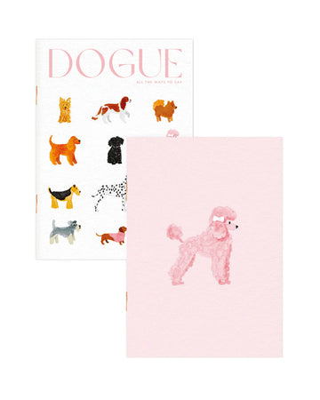 Set de 2 carnets - Dogue