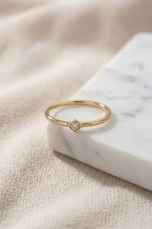 Bague Donna blanc