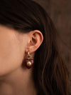 Boucles d'oreilles Esmeria - Bordeaux