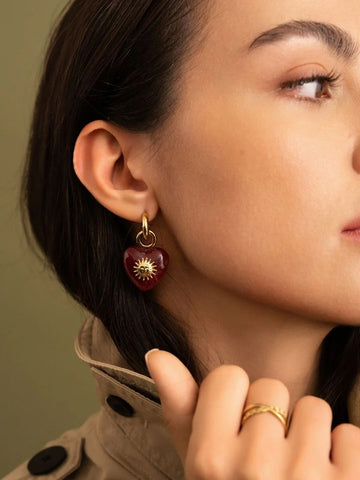 Boucles d'oreilles Esmeria - Bordeaux