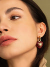 Boucles d'oreilles Esmeria - Bordeaux