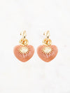Boucles d'oreilles Esmeria - Rose