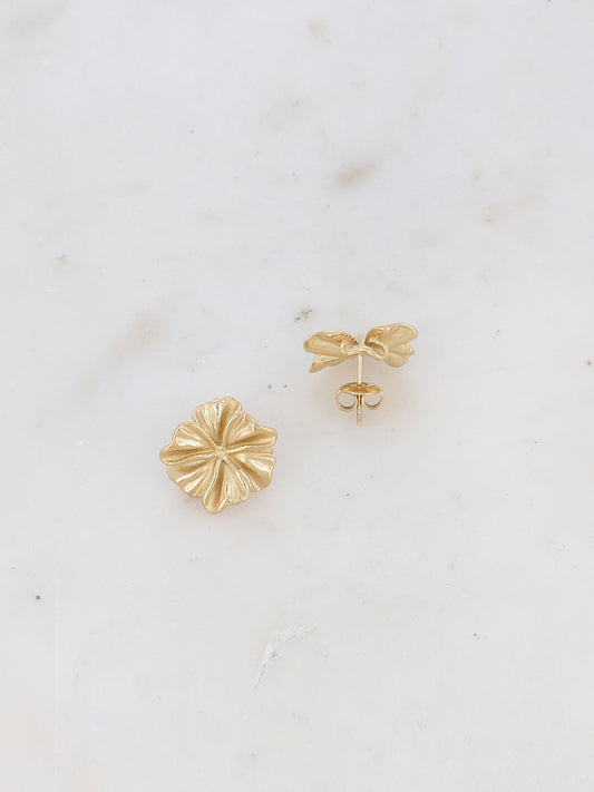 Boucles d'oreilles Gardénia