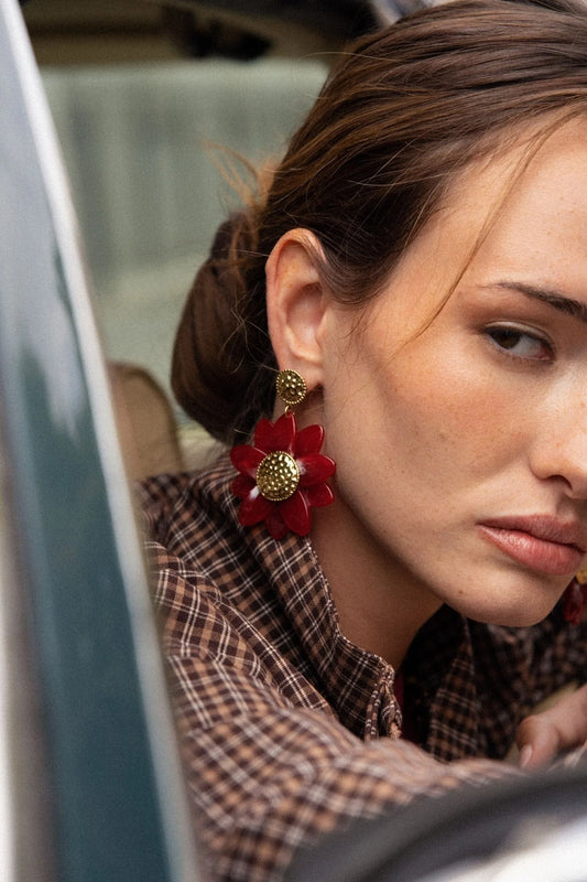 Boucles d'oreilles Fleuriane
