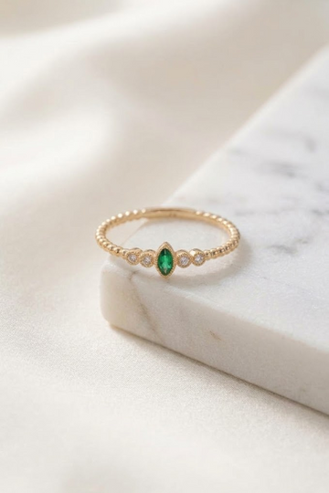 Bague Gao vert