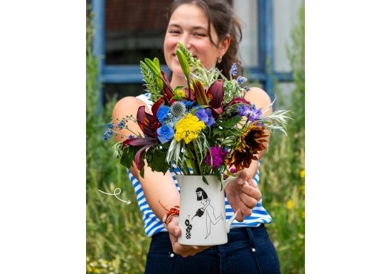 Grand pichet Happy flowers