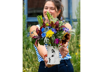 Grand pichet Happy flowers