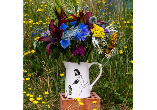 Grand pichet Happy flowers