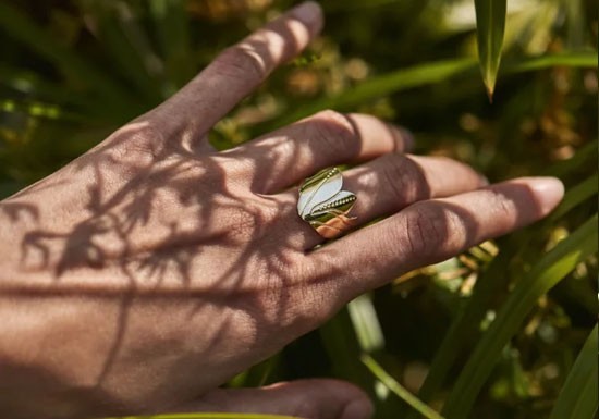 Grande bague Magnolia