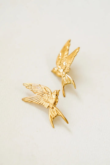 Boucles d'oreilles Hirondelle