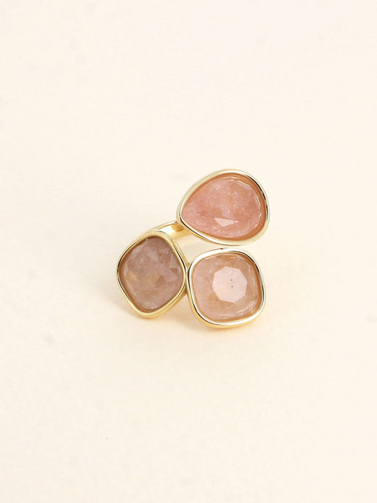 Bague Idrissa - Quartz fraise