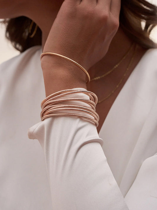 Jonc Bouddhiste fin - Champagne