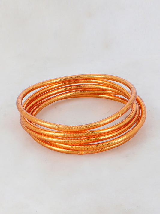 Jonc Bouddhiste fin - Dark Copper