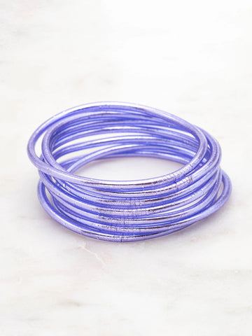 Bracelet Bouddhiste fin - Lilas