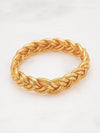 Bracelet Bouddhiste double tresse - Or