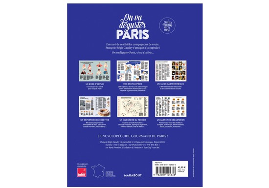 Livre - On va déguster Paris