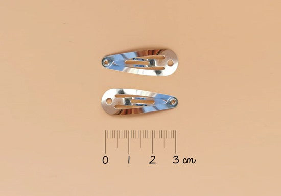 Lot de 2 mini barrettes citrons