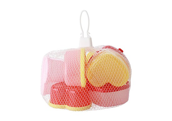 Lot de 8 boîtes plastiques cœur