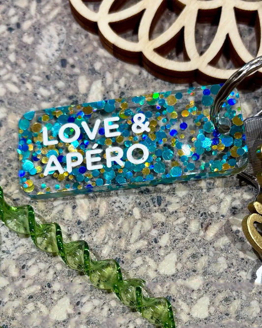 Porte-clés Love & Apéro