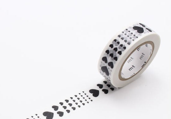 Masking Tape déco - Heart scale