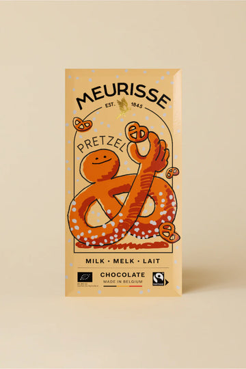 Chocolat au lait et Bretzel