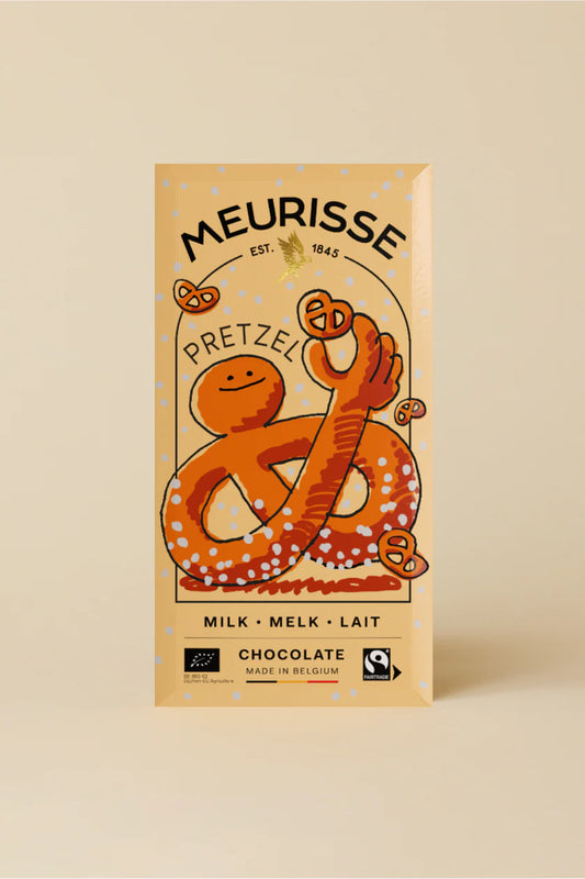 Chocolat au lait et Bretzel