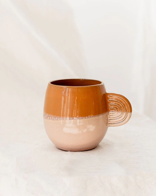 Mug en céramique Ambre - Bicolore