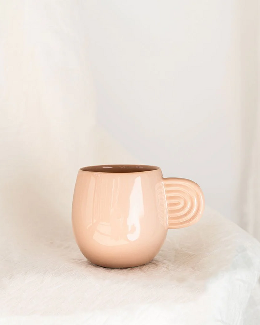 Mug en céramique Ambre - Poudré