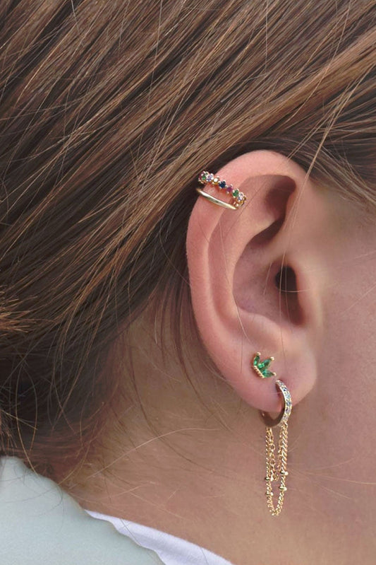 Puce d'oreille Namur rose