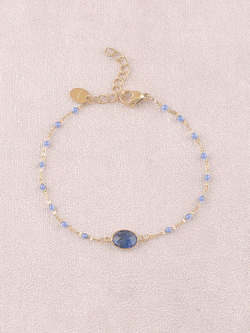 Bracelet Noelynn - Aventurine bleue