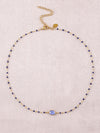 Collier Noelynn - Agate bleue