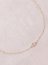 Collier Noelynn - Agate rose