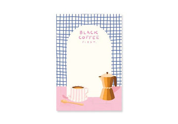 Notepad - Black coffee