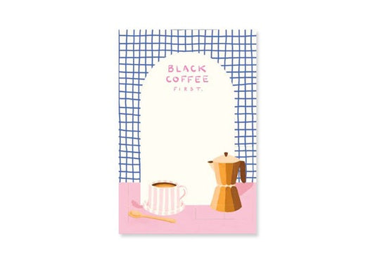 Notepad - Black coffee
