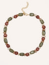 Collier Orévia - kaki