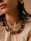 Collier Orévia - kaki