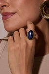 Bague Orphéa - Jaspe vert