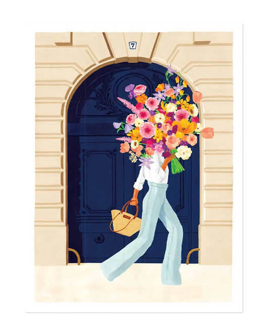 Petite affiche Parisian Door