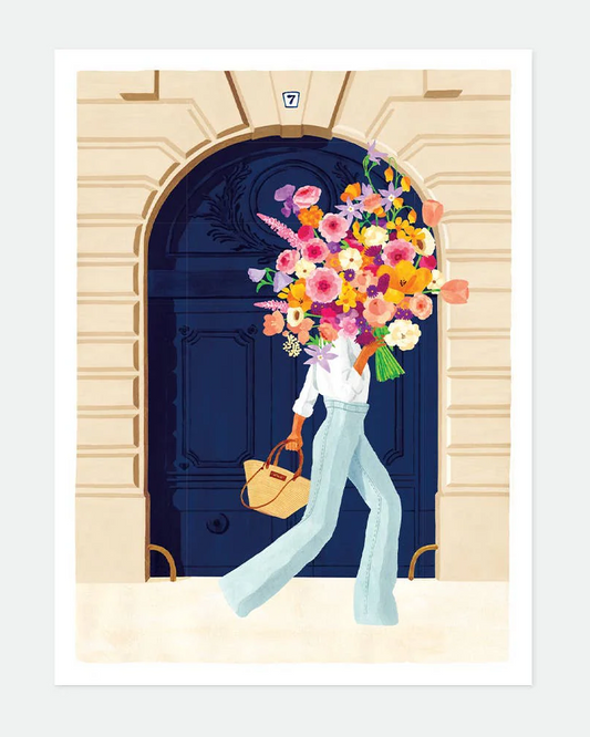 Petite affiche Parisian Door