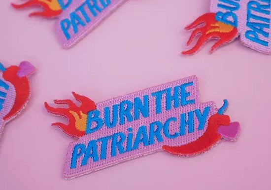 Patch thermocollant Burn The Patriarchy