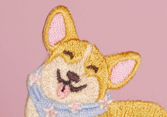 Patch thermocollant Corgi