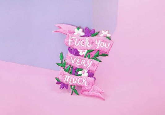 Patch thermocollant Fuck You Very Much