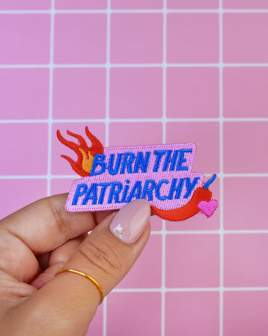 Patch thermocollant Burn The Patriarchy