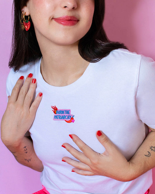 Patch thermocollant Burn The Patriarchy