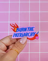 Patch thermocollant Burn The Patriarchy