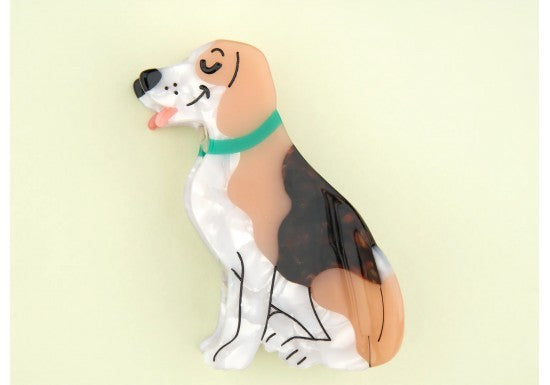 Pince à cheveux Beagle
