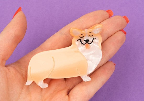 Pince à cheveux Corgi
