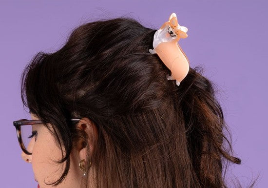 Pince à cheveux Corgi