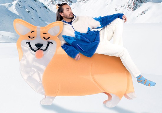 Pince à cheveux Corgi