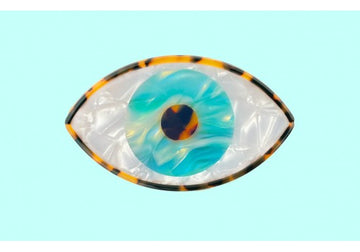 Pince à cheveux Oeil - Bleu